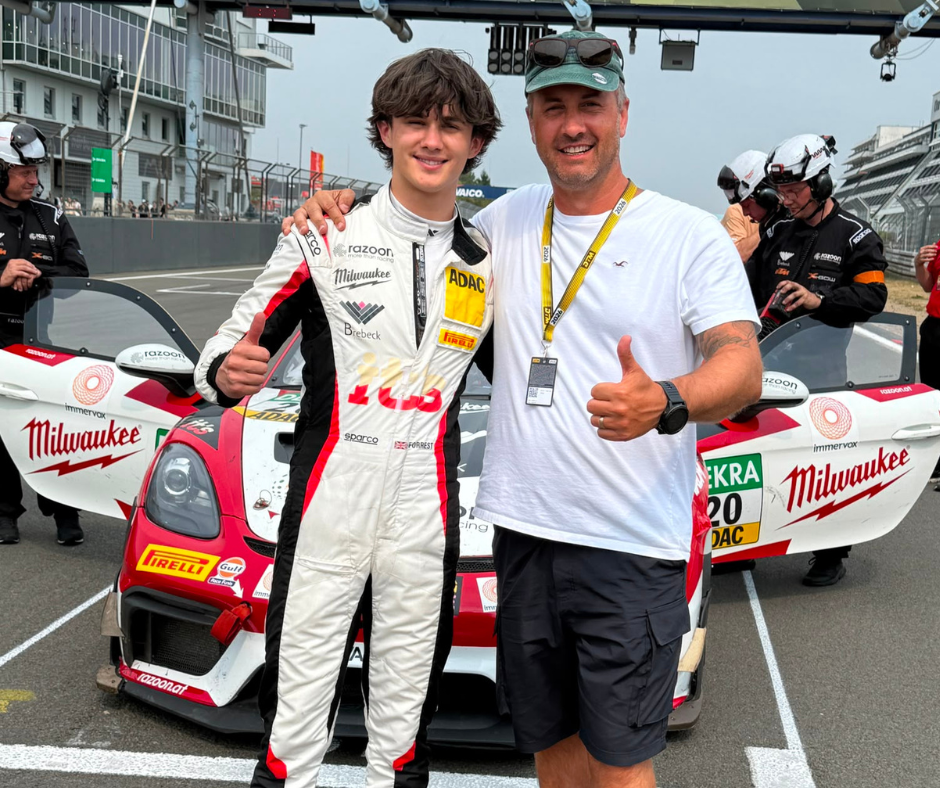 Hamish Forrest and Mat Batchelor