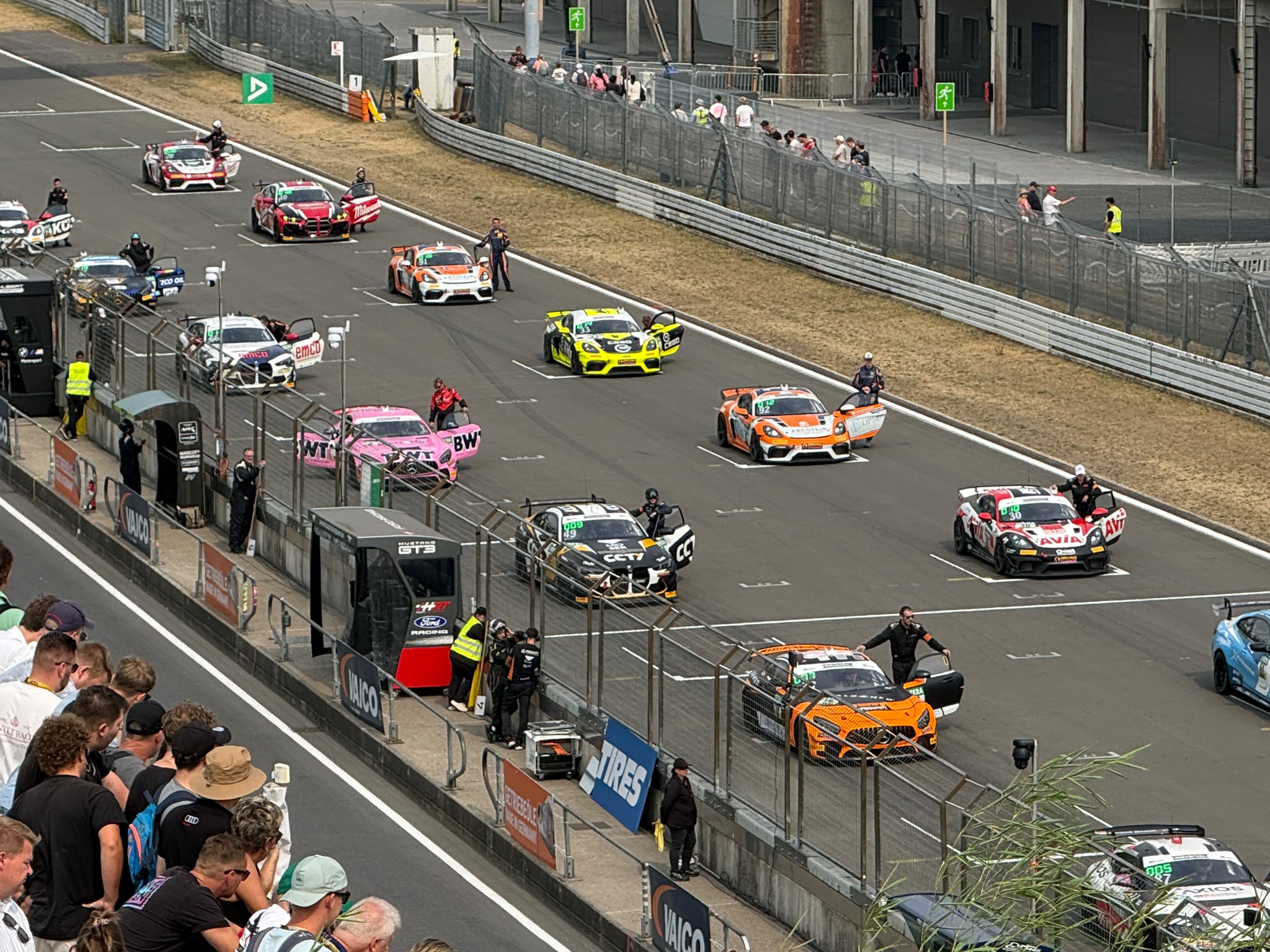 Cars on track at Razoon Racing